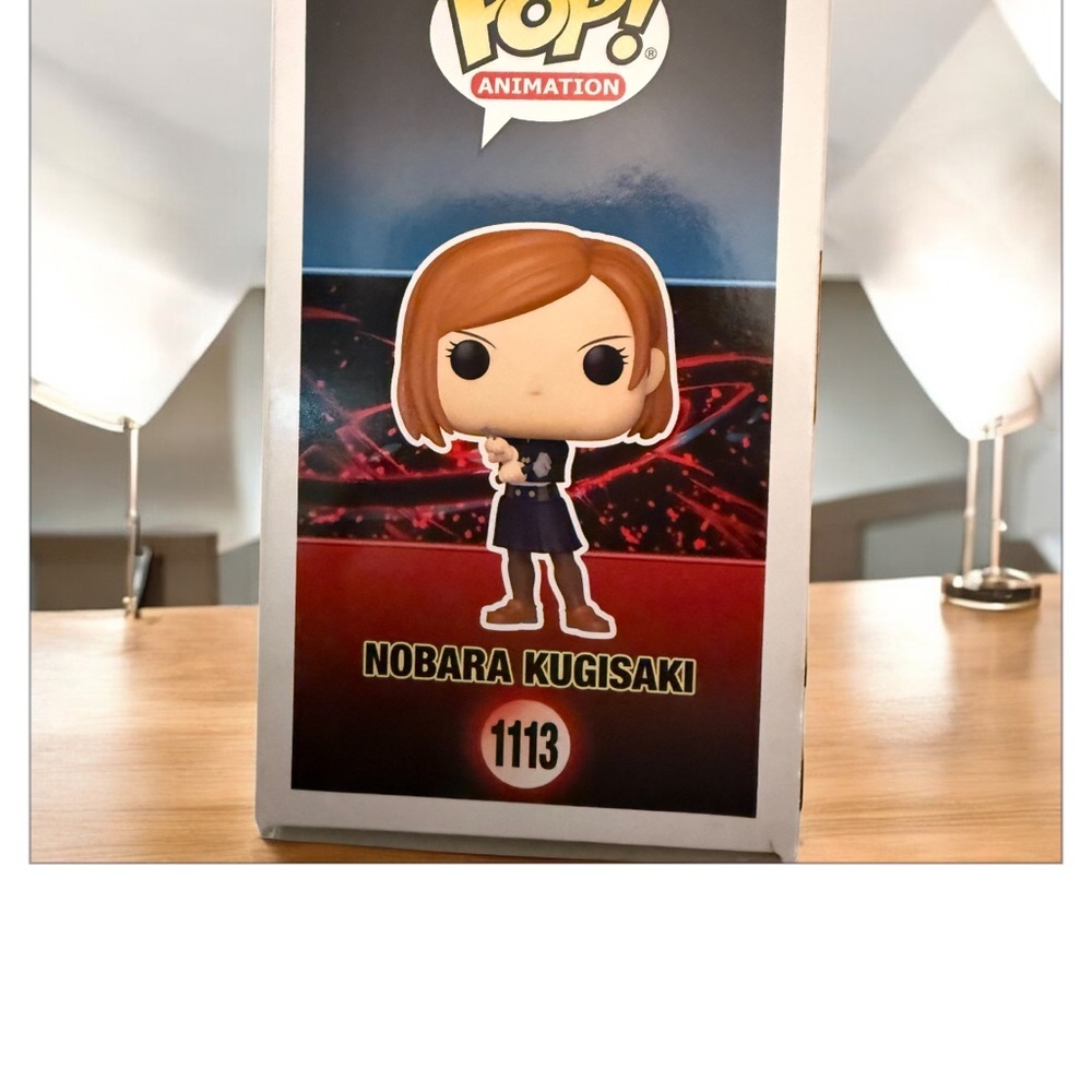 Funko Pop Animation Figure with Brown Hair and Blue Outfit 1113 - Picture 3 of 6